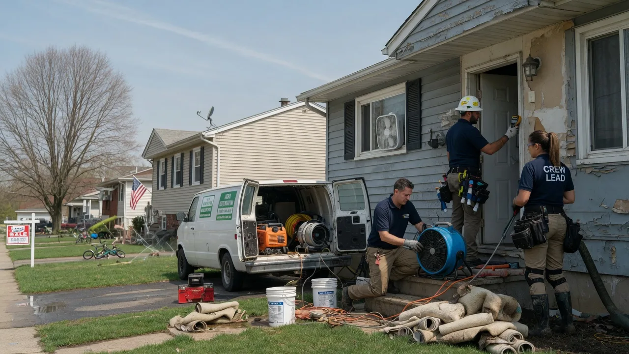 Flood Cleanup in Church Creek, MD near me
