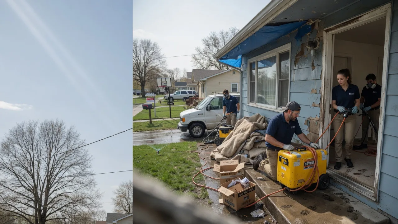 Basement Flood Cleanup in Church Creek, MD near me